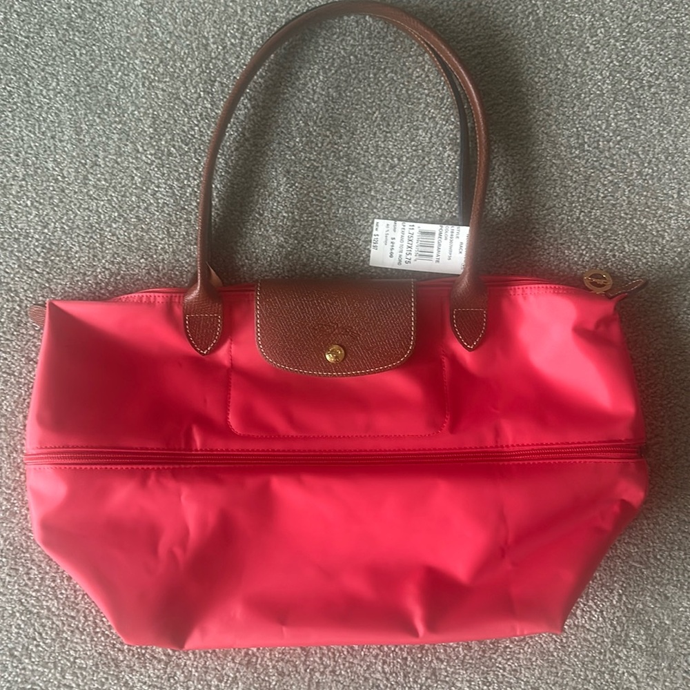Longchamp Le Pilage Expandable Tote NWT